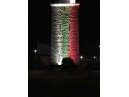 Тематично осветление на часовниковата кула в Дряново